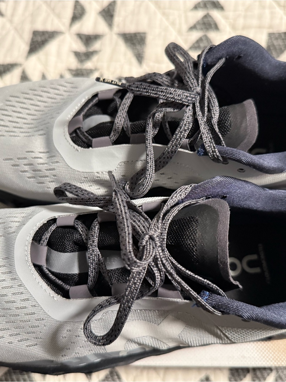 Running Men’s Cloudtec Lightweight Running Shoes - Gray/Black - Picture 5 of 9